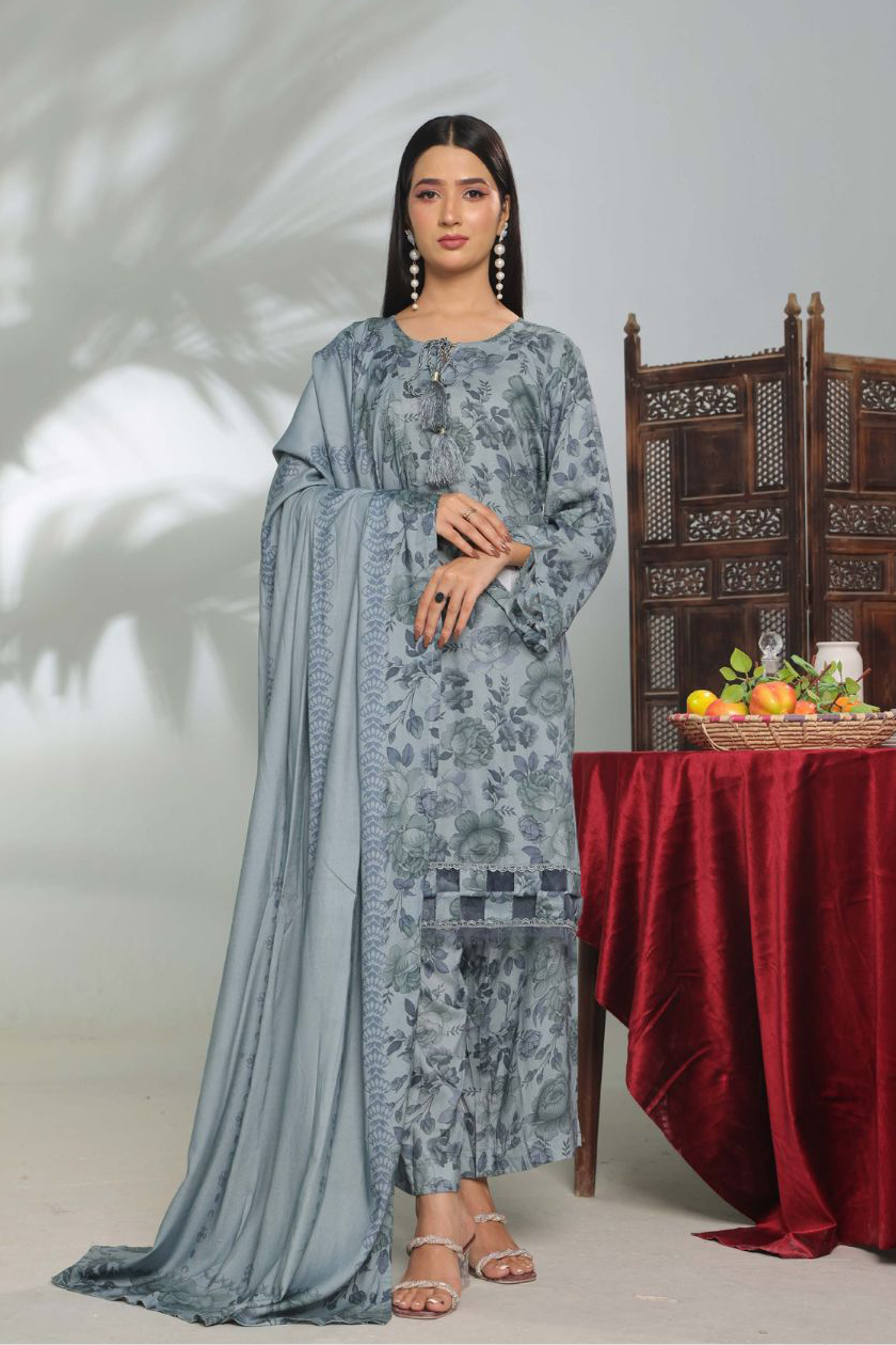 Women’s modest clothing collection by Aamsah, featuring elegant Pakistani and Muslim fashion styles, including embroidered lawn, stitched co-ords, and traditional wear.